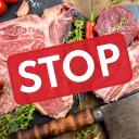 Stop eating meat from factory farms