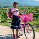 Give young Vietnam girls bikes